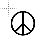 peace sign cursor cursor