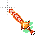 Burning sword loading cursor