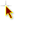 Binary Enchanced - Yellow & Dark Red Shadow Cursors preview