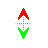 Vertical resize cursor