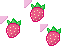 Cute Strawberry Cursors preview