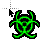 Bio Hazard Sign cursor