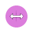 Horizontal resize cursor