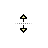 Vertical resize cursor