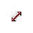 Baseball Diagonal Resize 2 cursor