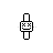 Vertical resize cursor