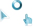 Windows 7 Evo OS Medium Light Blue Edit Cursors preview