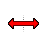 Horizontal resize cursor