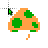 Retro Mushroom - 1UP cursor