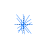 blue sparkles cursor