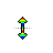 Vertical resize cursor