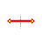 Horizontal resize cursor