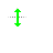 Vertical resize cursor