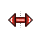 Horizontal resize cursor