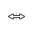 Horizontal resize cursor