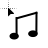 Music Notes cursor
