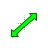 Toxic Waste Diagonal Resize 2 cursor