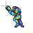 Metroid Fusion background cursor