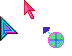 Colorful and Random Cursors preview