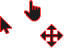 BlackRed Cursors preview