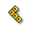 Tetris - Diagonal Resize 1 (Yellow) cursor