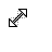 Diagonal Resize 2 cursor