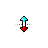 Vertical resize cursor