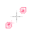 Sparkly Bunny Diagonal Resize 2 cursor