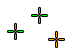 Thick Green Crosshair Cursors preview