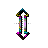 Vertical resize cursor