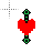 Vertical resize cursor