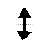 Vertical resize cursor