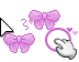 Kawaii Cute Sweet Purple Little Star Cursors preview