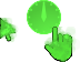 Green Fiery Cursors preview