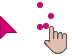 Metro X3 Light Magenta Cursors preview