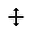Vertical resize cursor
