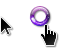 Aero Purple Shadow Cursors cursor preview