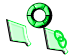 Green Neon Glass Cursors preview