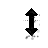 Vertical resize cursor