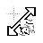 Diagonal resize 1 cursor
