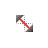 Red Advanced - Diagonal 1 cursor