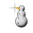15 Christmas snowman cursor