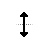 Vertical resize cursor