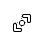 Minimalist-esque Diagonal East Resize cursor