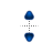 Vertical resize cursor