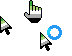 Aromantic Cursors preview