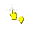 Yellow Location cursor