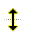 Vertical resize cursor