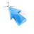 Blue Arrow ⚫ Cursors preview