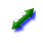 Green-Resize 2 cursor